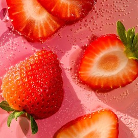eos Organic Stick Lip Balm - Strawberry Sorbet Certified Organic & 100% Natural 0.14 oz.