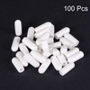 TA-VIGOR 100Pcs Rubber End Caps, 4mm ID Round Flexible Screw
