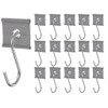 Kellegour Pack of 16 Hooks for Piping Rail, RV Awning
