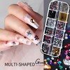 Teenitor Teenitor Nail Charms Nail Art Kit with 15 Sheets