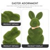 Ciieeo 5-Piece Easter Bunny Decoration Set, Realistic Bunny Figures for