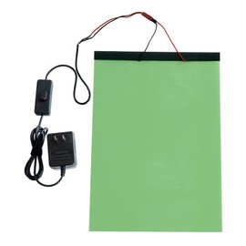 Filmbase Smart Film PDLC Switchable Smart Film Adhesive Smart Glass Film for Office Meeting Room Office Home etc. A4 Size(Green)