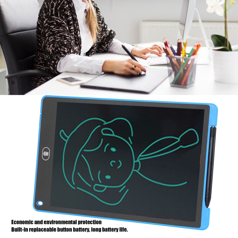12in LCD Writing Painting Board Drawing Pad Handwriting Tablet Gift