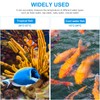 Brifit Aquarium Thermometer, Mini Digital Aquarium Thermometer, LED Display, Touch