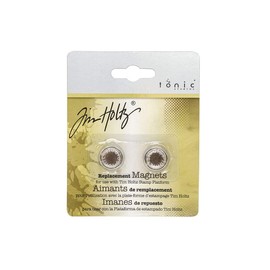 Tonic Studios Tim Holtz Stamping Platform Replacement Magnets, Gold, Small
