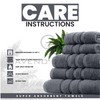 GC GAVENO CAVAILIA 100% Ringspun Cotton Bath Towels, Luxury 550