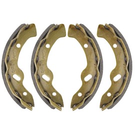 Drive-up Upgrade Brake Shoes 27943G01 70795G01 Fit EZGO Medalist TXT 97+, Workhorse 96+, Yamaha G14-G22 94-06, 4 Pack