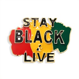 African Brooches for Women Juneteenth Brooch Pins Enamel Black History Africa Map Brooches Black Queen Power Fist Lapel Pins Black History Month Juneteenth African Jewelry Accessories Outfits Party Favors Gifts (Style G)