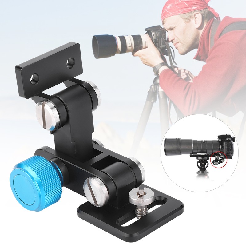 Aluminum Telephoto Zoom Lens Bracket Camera Quick Release Plate Long