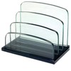 Storex Executive Vertical Sorter,Glass