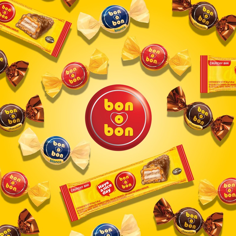 Bon o Bon Christmas Chocolate Mix - Milk, Dark, &
