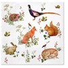 20 Napkins Beautiful Collection of Forest Animals Fox Squirrel Deer