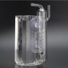 High Transparent Crystal Glass Aquarium Bubble Counter Screw Fish Tank