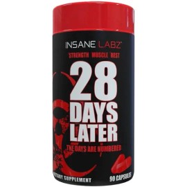 28 Days Later Insane Labz 90 Caps Precursor Testosterona Sin sabor                                                                                    