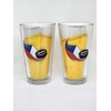 Beer Snob Barware Czechvar Pint Glasses - Set of 2