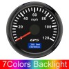 MAIMEIMI 52mm Digital Car Boat GPS Speedometer 0-120MPH Odometer Gauge