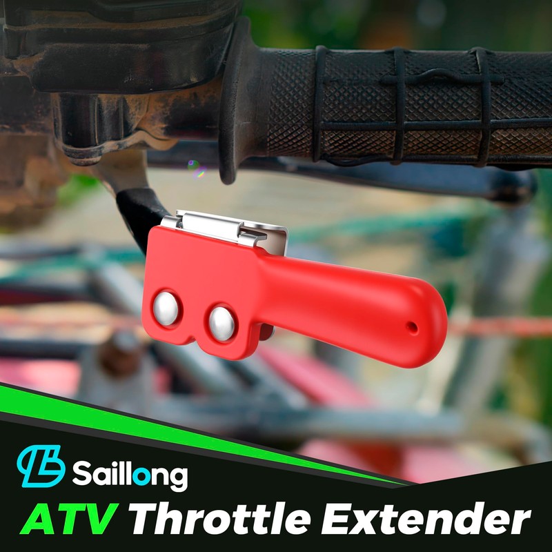 Saillong ATV Throttle Extender, Thumb Throttle Master for ATV, 2