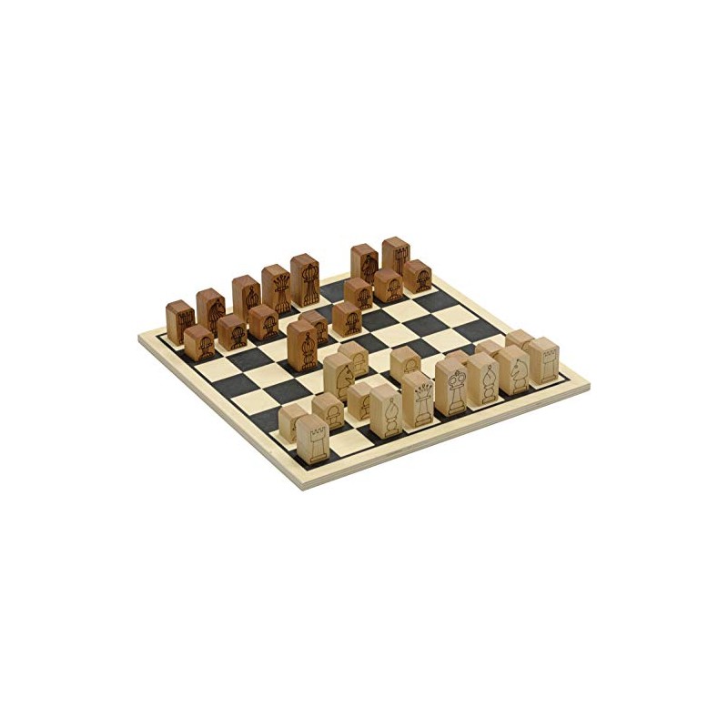 Chess Pieces with Basic Board - Made in USA