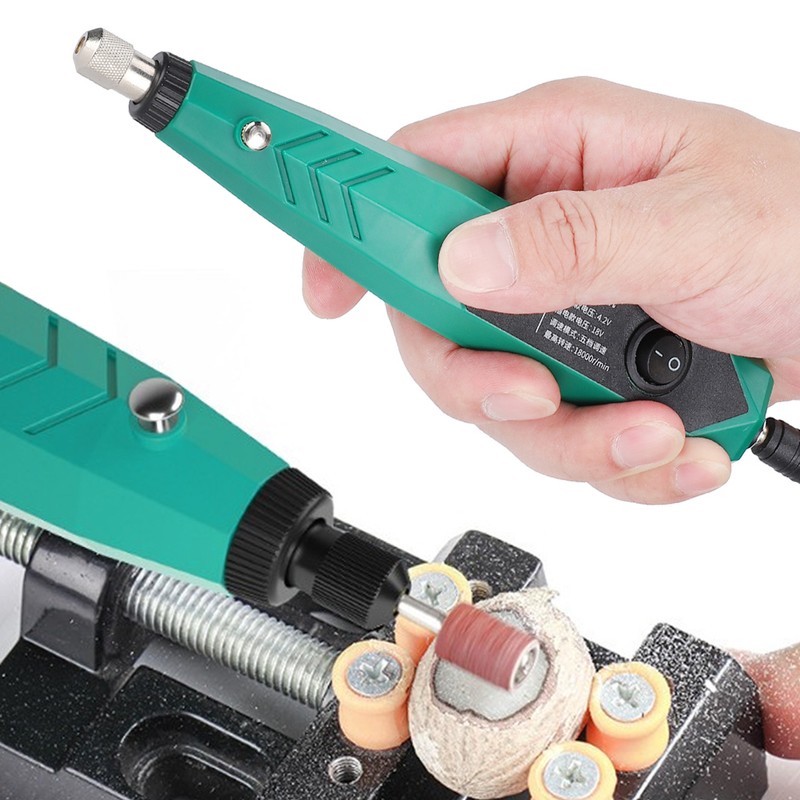 Electric Grinder Mini 18000 RPM HandHeld Portable Jade Polishing Engraving