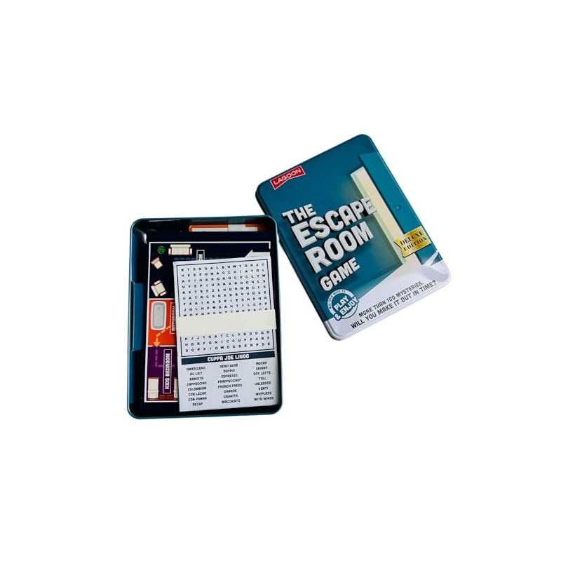 The Escape Room Mystery Game Large Deluxe Game in a