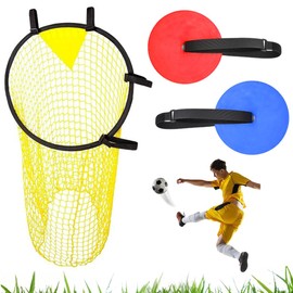 Top Bins Football Goal Target Net, Set Of 3 PCS Soccer Top Corner Goal Target, Children's Shooting Training Equipment, Help You Become a Master of Free Kicks And Penalty Kicks