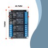 Innfeeltech 2pcs DC 5V Relay Module 4 Channel Relay with