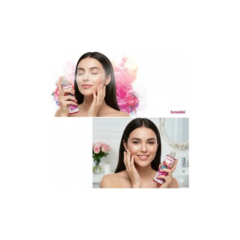 Tónico Agua De Rosas 240ml Facial Hidratante Y Antioxidante