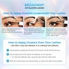 Broadway Lash Clusters, 9-16mm 70 pcs Assorted Volume False Eyelashes,