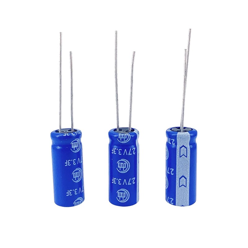 PENGLIN 10pcs Superfarad Capacitors 2.7V 3.3F 8x19mm Supercapacitor Capacitor High