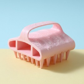 Darneul Scalp Massage Shampoo Brush, 1 Piece, Pink / 다늘 두피 마사지 샴푸 브러쉬, 1개, 핑크