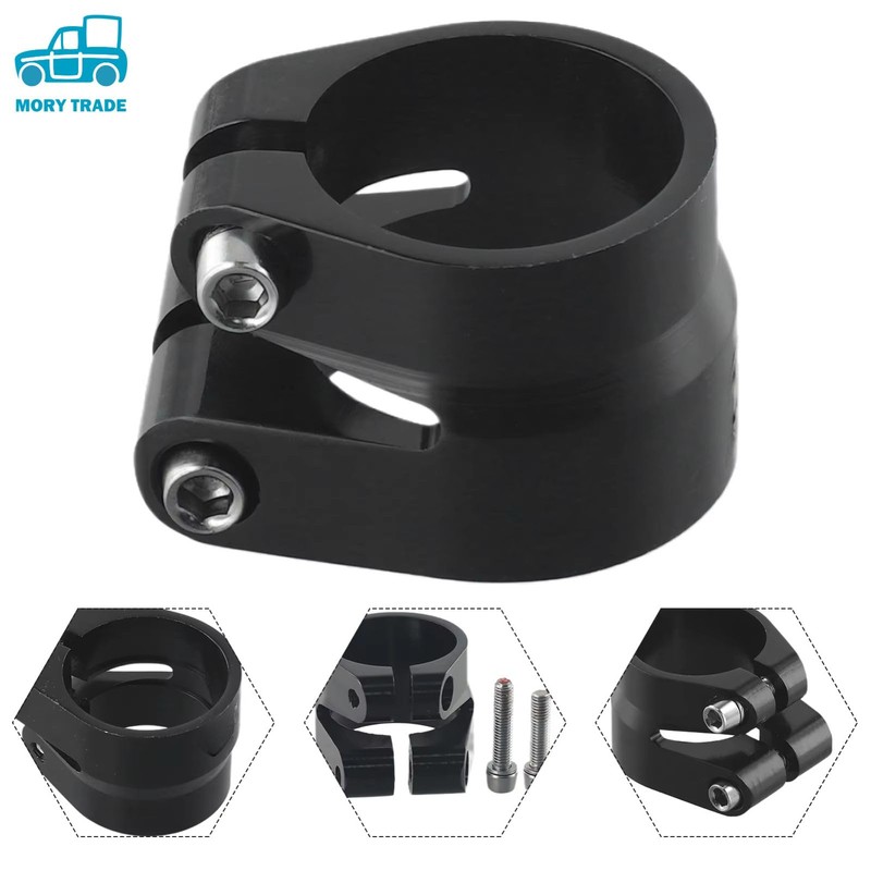 morytrade Seat Clamp Double Type Seat Post Clamp Bicycle Road