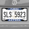 FANMATS 31248 Florida Gators Metal License Plate Frame Black Finish