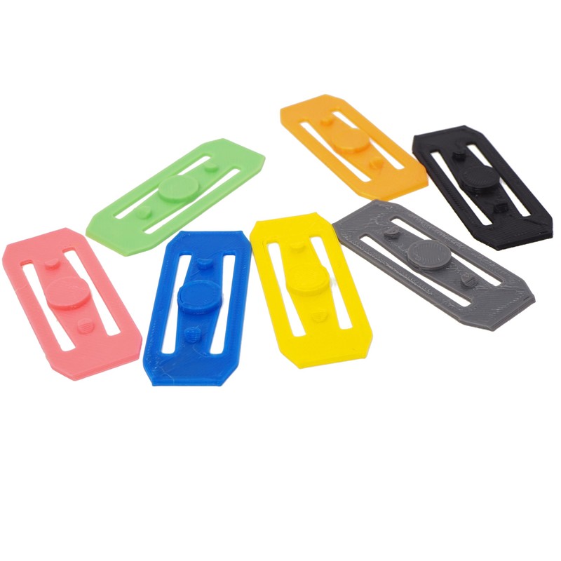 10x Mixed Colour Race track Connectors Compatible with Hotwheels Track