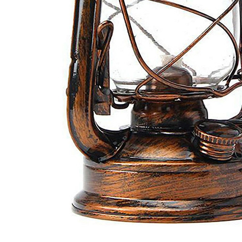 DYRABREST Lantern Wall Mounted Light Vintage Retro Metal Garden Outdoor