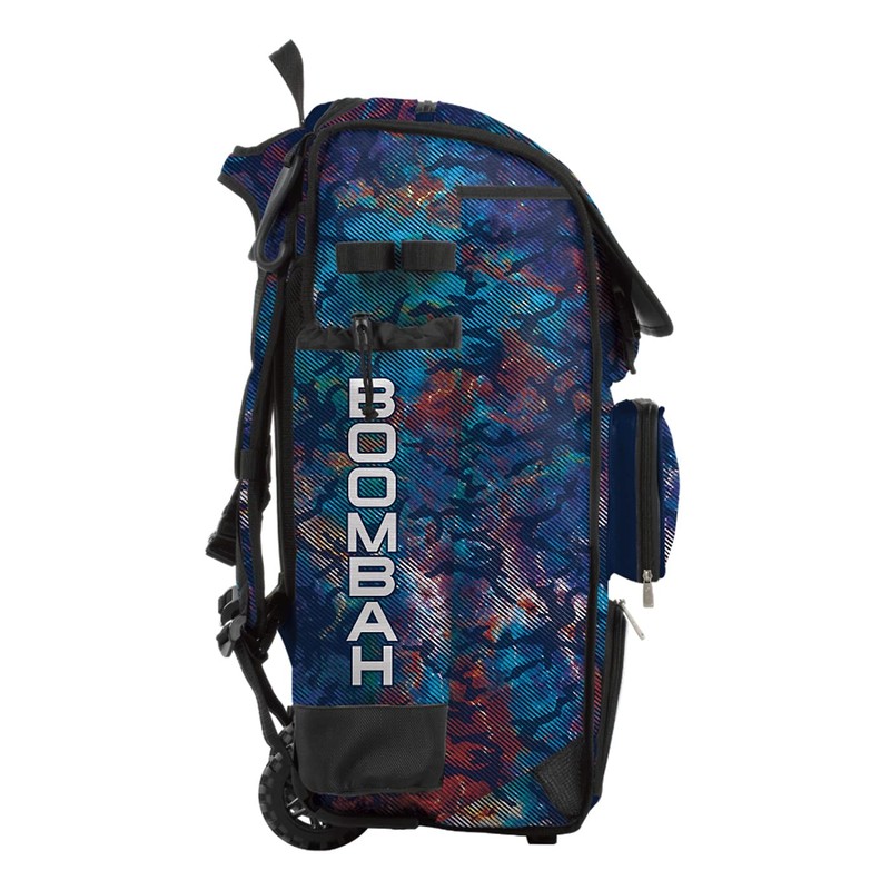 Boombah Catchers Superpack Hybrid Rolling Bat Bag - Nebula Multicolor