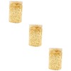 FOMIYES 3pcs DIY Sequins Stickers Manicure Accessories 10g Irregular Broken