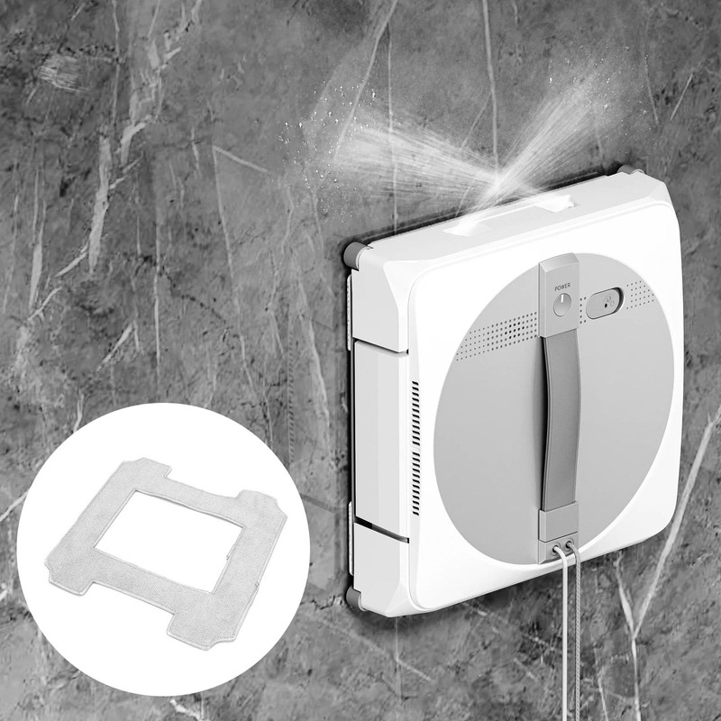 MZY LLC 8 Pack Mop Pad Replacement for ECOVACS WINBOT