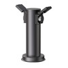 ledscom.de PORU Garden Socket Column for Outdoor Use, 2-Way, Stainless