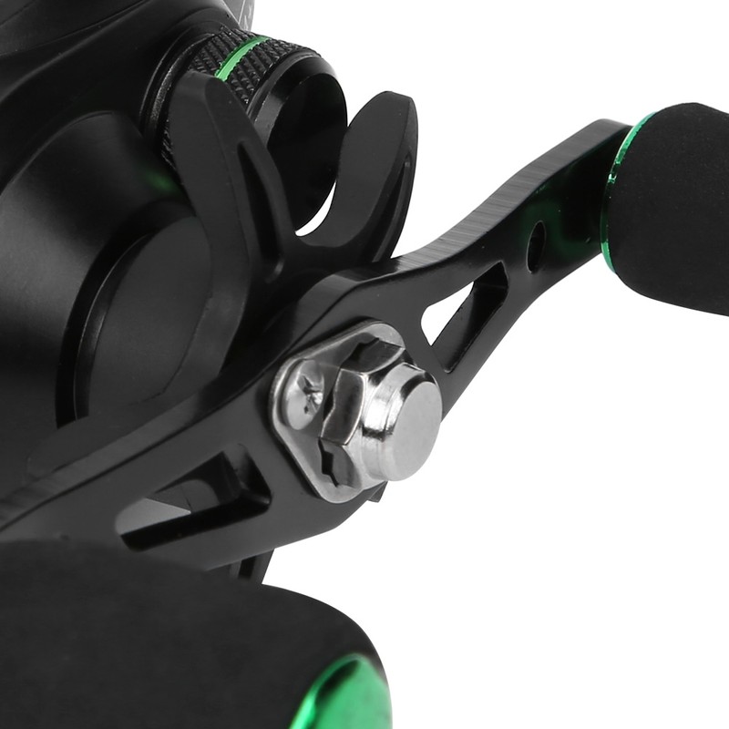 HL Metal Wheel Baitcasting Reel Left/Right Hand Magnetic Brake Fishing