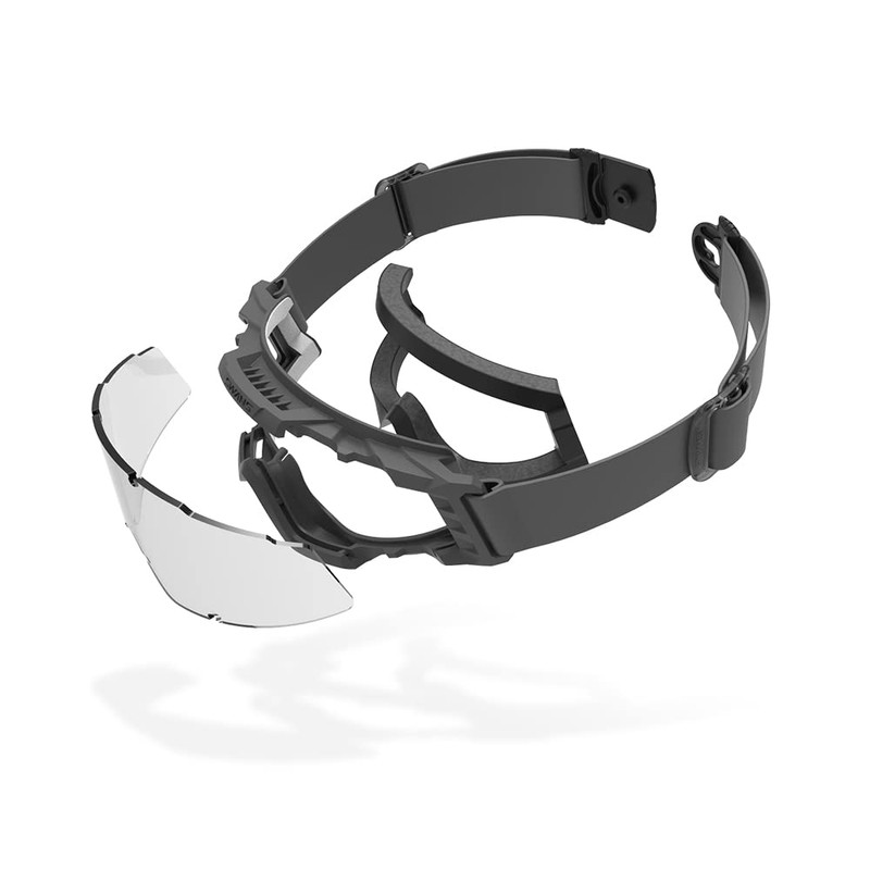 Swans (スワンズ) [LayLax] Anti-Fog Tactical Goggles [Tan Frame & Clear