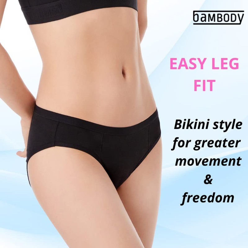 Bambody Bambody Absorbent Brief: Super Comfy Period Panties - 3