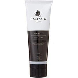 Famako 26001 Men's Tube-Type Leather Cream, Recoloring, Glossy Cream, bordeaux, Free Size