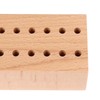 screwdriver Pliers Organizer 20 Holes Beech Wood Display Stand Base