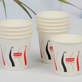 Disposable Mini Paper Cups (Soju, Tasting, Supermarket, Water Dispenser Use) 10 Count 5ea