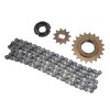 Electric Bike Sprocket Set Gold 11 Teeth Sprocket 114 Links