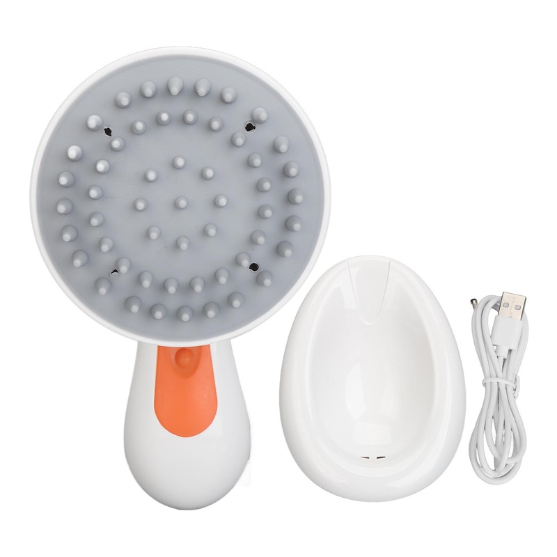 Electric Scalp Massage Brush Kneading Waterproof Rechargeable Multi Functional Vibration