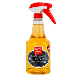 Griot's Garage Odor Neutralizing Leather Cleaner for Car Seats, Dashboard, Door Panels, Eliminates Unwanted Smells, 10971, 22oz