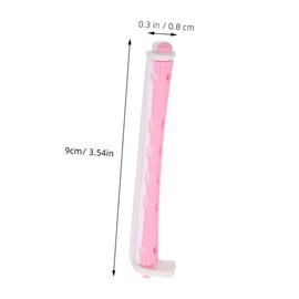 Minkissy 24pcs Flexible Perm Rods for Hair Types Easy to Use Curling Tools for Women for Heatless Curls and Diy Styling Hair Rollers for Beautiful Waves and Curls