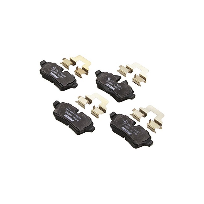 Textar 2428901 Brake Pad Set, disc brake