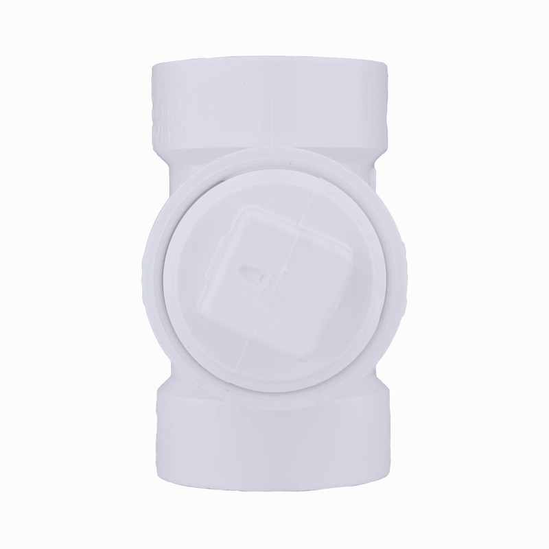 CHARLOTTE PIPE 1 1/2 DWV CLEANOUT TEE with Plug DWV